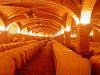 Cellar with a red hue