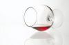 Red Wine Glass on Side